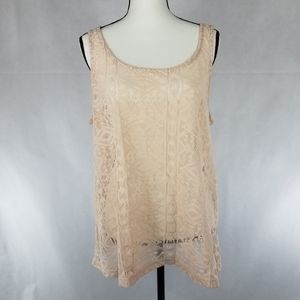 Bobeau Lace Tank